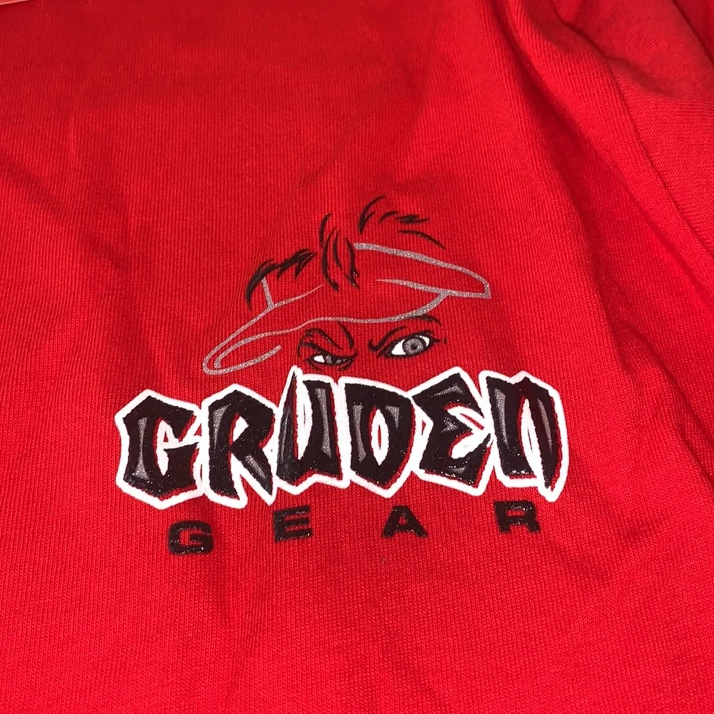 mens nfl buccaneers vintage tshirt size large gruden gear retro new with tags - Picture 4 of 7